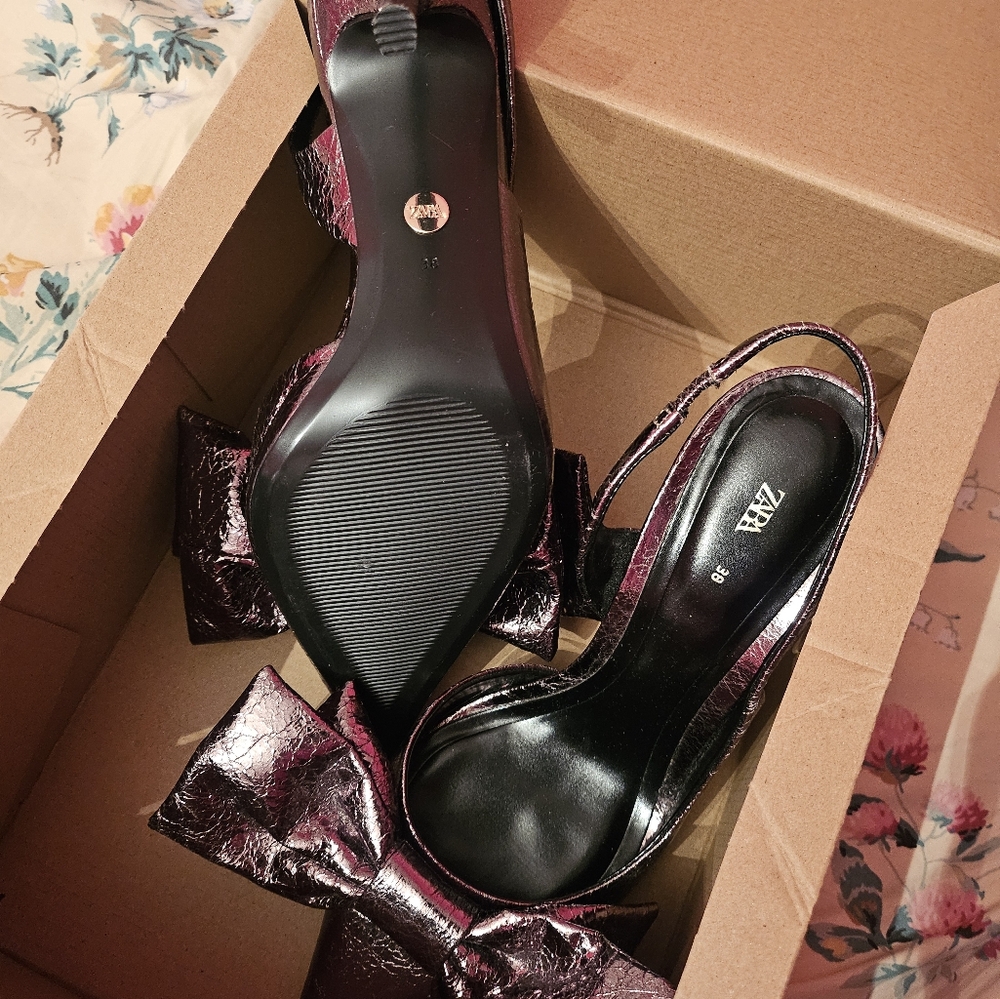 Zara Bow Heels